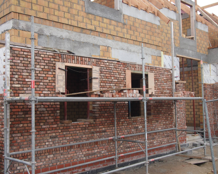 Metselwerken nieuwbouwwoningen regio Moorsele, Wevelgem, Menen, Kortrijk, Ledegem, Roeselare en Izegem.